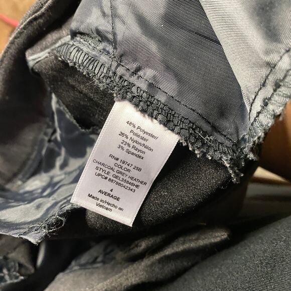 George Gray Flat Front Straight Leg Dress Pants Women's Size 4 - Picture 7 of 7